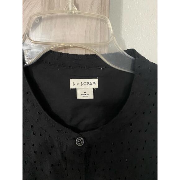 J by J.Crew Island, black sleeveless dress, size 4 - Picture 4 of 6